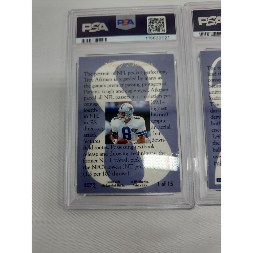 1994 Dallas Cowboys Stars Hot Numbers Aikman Smith Irvin - Picture 5 of 7